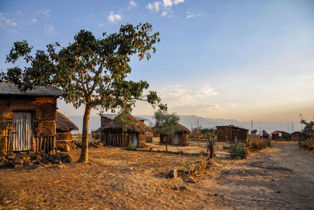 Ethiopian rural scene